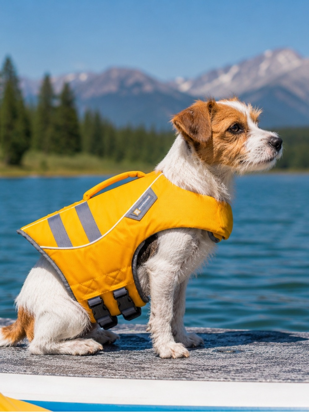 Ruffwear Dog Life Jacket PFD Size Small Yellow Reflective Flotation Vest NWOT